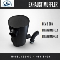 Silencieux pour CAT E320D2, 20 ans d'expérience, vente en gros, OEM, ODM, pour moteur diesel, générateur, bulldozer, excavatrice, chargeuse