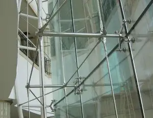 TAKY marca fachada araña sistema de fijación/de vidrio de acero inoxidable araña/3 brazo muro cortina de vidrio Accesorios - Product Image 1