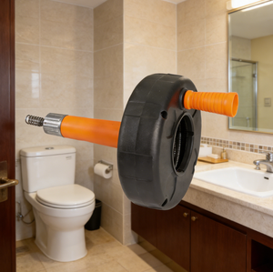 Desatascador <span class=keywords><strong>de</strong></span> inodoros y bañeras <span class=keywords><strong>de</strong></span> alta calidad OEM, herramientas manuales en espiral para limpieza <span class=keywords><strong>de</strong></span> tuberías <span class=keywords><strong>de</strong></span> drenaje, color amarillo - Product Image 5