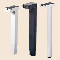 Meubles de bureau à domicile en gros, design moderne, cadre de bureau assis-debout, colonnes de levage, pieds de bureau électriques, pieds de bureau debout