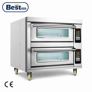 Factory 2 Deck Stainless Steel Digital <strong>Baking</strong> <strong>Oven</strong> Double Deck Bakery <strong>Oven</strong> Commercial Electric Deck <strong>Oven</strong> for Bread Pastry - Product Image 5
