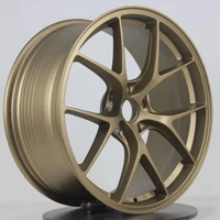 Jantes forgées concaves profondes noires brillantes personnalisées OEM 18-22 pouces avec PCD ET Offset sur mesure pour tuning de voitures de luxe et de performance