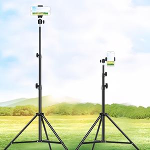 2.1m Live Stream <span class=keywords><strong>Trépied</strong></span> Support de <span class=keywords><strong>téléphone</strong></span> Anneau <span class=keywords><strong>LED</strong></span> Support de lampe Lumière Photographie <span class=keywords><strong>Trépied</strong></span> Support de diffusion en direct <span class=keywords><strong>Trépied</strong></span> - Product Image 6