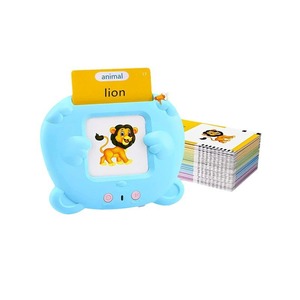 Bambini apprendimento precoce delle carte Cognitive alfabeto Abc <span class=keywords><strong>arabo</strong></span> inglese francese spagnolo Flash card che parlano Flash carte di apprendimento giocattoli - Product Image 1