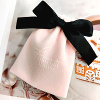 Pochettes Cadeaux de Luxe en Velours avec Cordon, Sacs à Bijoux en Peluche avec Ruban de Satin, Emballage pour Bonbons de Mariage, Plusieurs Couleurs, Vente en Gros