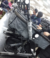 Purorigin 3 en 1 siège d'auto personnalisé professionnel Portable luxe haut paysage léger pliable bébé poussette
