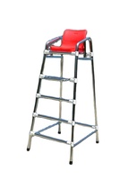 Chaise de sauveteur de piscine confortable avec option pare-soleil-Améliore l'expérience de travail du sauveteur, idéale pour les piscines publiques