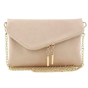 Free Sample 2023 New Designer <b>Purse</b> Fashion Beige Leather Travel Portable Handbag for Women - Product Image 1