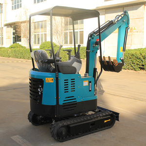 Mini-excavatrice EZ 17 de type chenillé, haute puissance de creusement, pour le déplacement d'arbres et la construction de bassins. - Product Image 1