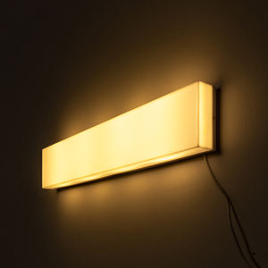 Caja de luz en blanco montada en la pared personalizable, 6000K/4000K/3000K, sin contenido, escritura a mano e impresión UV disponible - Product Image 1