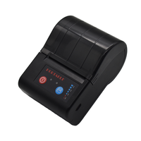 Mesin pembuat tagihan Bluetooth kecil genggam 58mm, pencetak Label tanda terima termal cetak langsung untuk pengguna Android