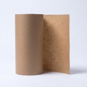 Papel de Hornear Blanco Marrón, Papel de Hornear Antiadherente de Doble Cara, Rollo de Papel de Hornear Resistente al Calor, Papel de Embalaje de Grado Alimenticio - Product Image 2