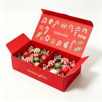 Boîtes à bonbons personnalisées tendance, boîtes à chocolat en carton de luxe pour l'emballage de Noël, meilleure boîte cadeau pour le festival de Noël