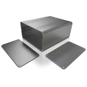 Customized lifepo4 battery box case aluminum extrusion enclosure extruded aluminum enclosure