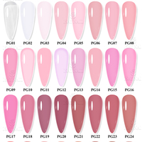 Fournisseur d'usine Gel UV LED bricolage pour ongles Salon de beauté vente en gros OEM ODM Poly Gel pour ongles