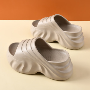 Guru – tongs à plateforme pour femmes, sandales blanches en EVA pour la plage et le camping, chaussures d'été antidérapantes et respirantes - Product Image 2