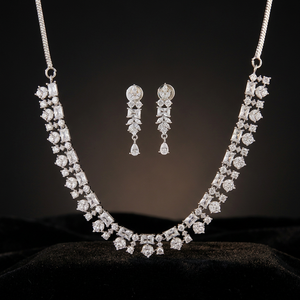 Ensemble de bijoux classiques en rubis pour femmes, vente en gros, pour mariage, fiançailles, anniversaire 50490 - Product Image 3