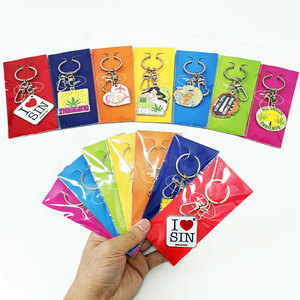 Custom Shape Vintage Fashion Cartoon Zinc Alloy Enamel Metal Keychain-Souvenir Custom Logo Wholesale Lightweight Waterproof