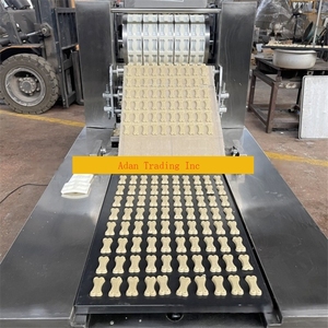 เครื่องขึ้นรูปคุกกี้และลูกพีชแบบกรอบมอเตอร์เชิงพาณิชย์อัตโนมัติเต็มรูปแบบสำหรับบิสกิตสุนัข220v 2.2kW - Product Image 4