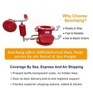 OEM/ODM 2025 RTS Senchang dans le clapet anti-retour d'alarme de type humide de choc ensemble de clapet anti-retour d'alarme incendie - Product Image 4