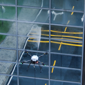 Drone de nettoyage JIUSI D15R sûr et efficace pour auvents, stores, panneaux solaires, murs-rideaux et façades - Product Image 3