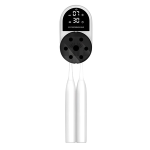 Reloj LED con pantalla digital, manos libres, apertura y cierre automático por inducción, soporte para dos cepillos de dientes con desinfectante. - Product Image 6
