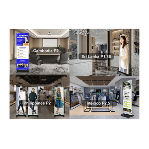 Kinda Gob P1.2 P1.5 P1.8 P2.5 Indoor Opvouwbare <span class=keywords><strong>Led</strong></span> Poster Scherm Draagbare Digitale Banner <span class=keywords><strong>Led</strong></span> Videomuur Voor Winkel - Product Image 5