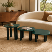 Table basse moderne en MDF, personnalisable, fabriquée en Chine
