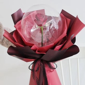 Yama nuovo arrivo 58x58cm Carta da regalo per fiori piccola Oya pz/borsa spessa per Bouquet P.OY grado-A - Product Image 4