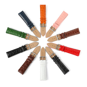 Correa de Reloj de Cuero de Piel de Becerro con Logotipo Personalizado Colorido, Varios Tamaños, Accesorio para Reloj Inteligente para Hombre y Mujer - Product Image 5