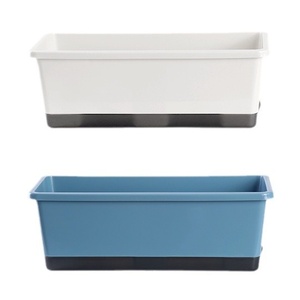 Pot de plantation de légumes pour balcon, auto-irrigant, pour les paresseux, usage domestique - Product Image 6