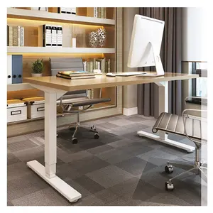 人体工程学电子高度可调底座腿组装办公桌站立桌