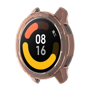 Housse pour <span class=keywords><strong>Xiaomi</strong></span> <span class=keywords><strong>Watch</strong></span> S1 Active Clear Protective Bumper Shell Frame Pour <span class=keywords><strong>Xiaomi</strong></span> Mi <span class=keywords><strong>Watch</strong></span> Color 2 Soft TPU Protector Case - Product Image 2
