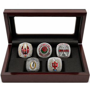 <span class=keywords><strong>Bague</strong></span> de championnat de football des Indiana University Mountaineers 2025, best-seller - Ensemble de bijoux commémoratifs pour les fans - Product Image 4