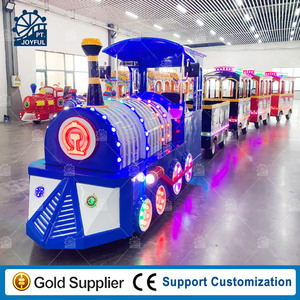 Train sans rails à faible investissement et à rendement élevé |   Train électrique touristique de 24 places |   Équipement de divertissement à récupération rapide - Product Image 6