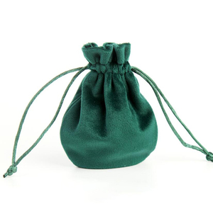 Pochette à Bijoux en Daim Doux de Luxe avec Cordon de Serrage, Prix Usine, Vente en Gros avec Logo - Product Image 3