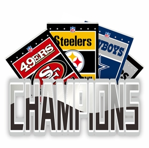 Vente en gros Eco Conscious 3x5ft Agence de voyage Drapeau personnalisé <span class=keywords><strong>NFL</strong></span> Inspiré Design Durable Bannière extérieure - Product Image 4