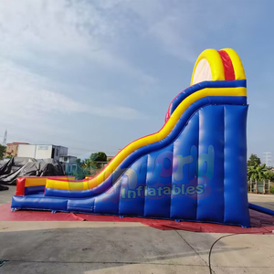 Outdoor kids party jumpers <b>bounce</b> house adult bouncy <b>castle</b> tobogan hinchable inflatable dry slide - Product Image 2