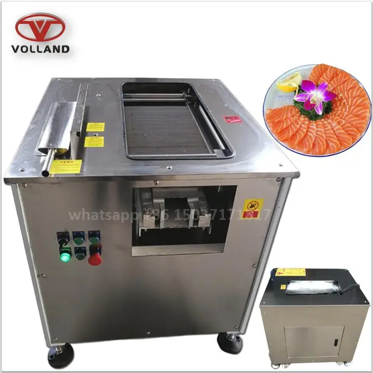 Smoked Salmon Fillet Mesin/Ikan Nila Meat Slicer Mesin Pengiris Daging/Perak Carp Slicer