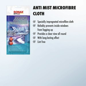 Chiffonnette en microfibre Clear Sight, 1 pièce, sans peluches, pour des vitres parfaitement propres et sans traces - Product Image 2