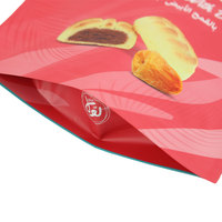 Sacs d'emballage alimentaire anti-odeur personnalisés pour Dattes Biscuits Baklava Cookie Croquette Crisp Snack Pochette en plastique sur support avec fermeture éclair