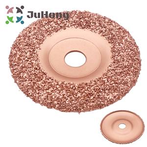 Disque plat de 4 pouces à grain grossier/fin pour bande transporteuse à râpe en carbure, grand <span class=keywords><strong>pneu</strong></span> OTR, polissage des parois latérales, réparation de pneus, outil abrasif, 1 pièce - Product Image 3