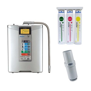 เครื่องทำน้ำอัลคาไลน์แบบตั้งโต๊ะพลาสติกไฟฟ้า 3-10pH ผลิตในญี่ปุ่น-ไต้หวัน ยี่ห้อ Buder สำหรับใช้ในครัวเรือน - Product Image 1