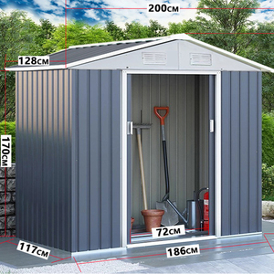 Armadietti <span class=keywords><strong>per</strong></span> <span class=keywords><strong>balconi</strong></span> da giardino, facile e comodo, Mobile, sala da pranzo, sala <span class=keywords><strong>per</strong></span> attrezzi da esterno, <span class=keywords><strong>ferro</strong></span> <span class=keywords><strong>in</strong></span> acciaio - Product Image 6