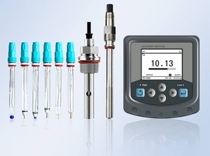 OEM Personalizado Analógico Kit Sensor de <span class=keywords><strong>pH</strong></span> 0-14 Sensor De Vidro Monitor Online para Águas Residuais Indústria Química Kit De Gravidade Barato ODM - Product Image 2