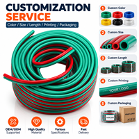 Meilleur PVC caoutchouc gaz oxygène acétylène tube en caoutchouc synthétique tuyau double tuyau de soudage