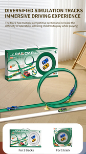 DIY Soft Track -350cm Iron Pull Back Car - Product Image 2