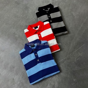Chemises à manches longues décontractées personnalisées, T-shirt de rugby à blocs de couleur, Sweat-shirt uni, Polo - Product Image 2