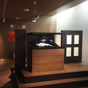 Cabinet d'affichage à projection holographique 3D Affichage d'imagerie fantôme stéréo 3D à 270 ° avec écrans de projection - Product Image 3