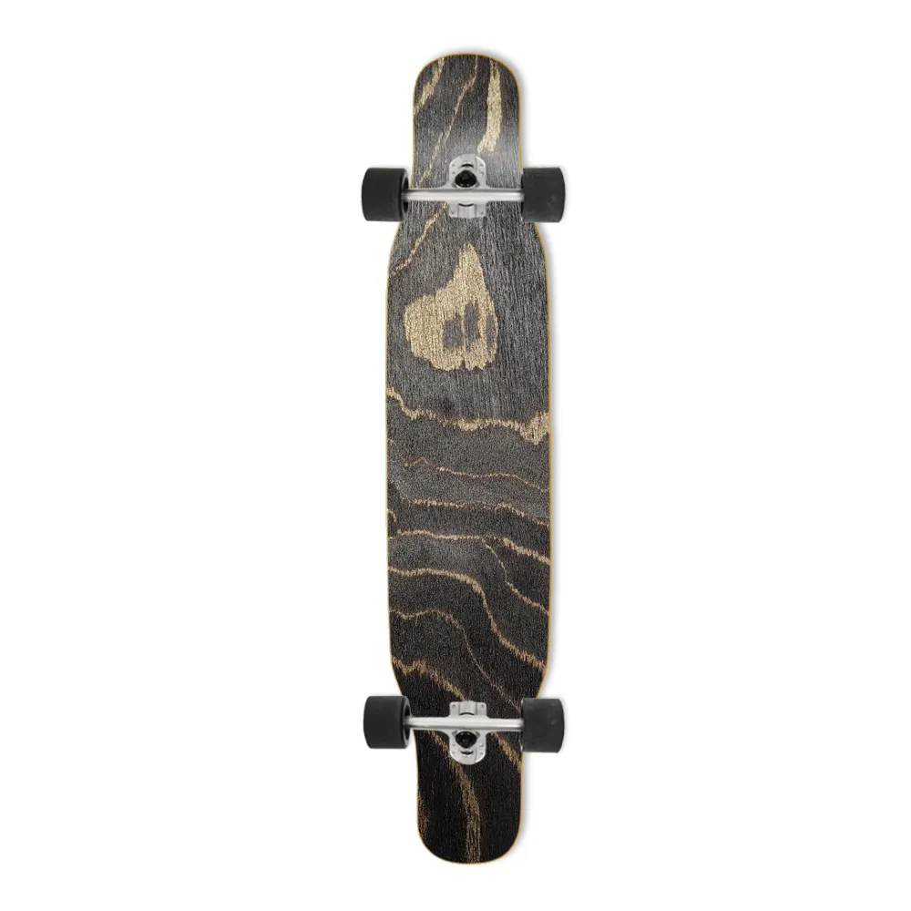 Gençler için profesyonel çin üretici longboard longboard yeni başlayanlar çift tekme akçaağaç özel 7-layer kaykay yetişkin